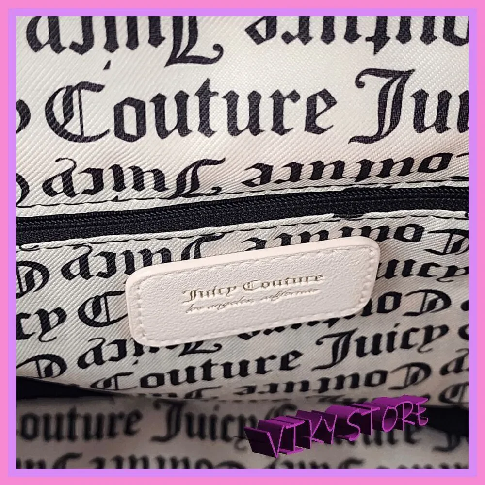 NWT 💕 Juicy Couture Velvet Backpack Rhinestones Glamorous & Chic #7086 💕